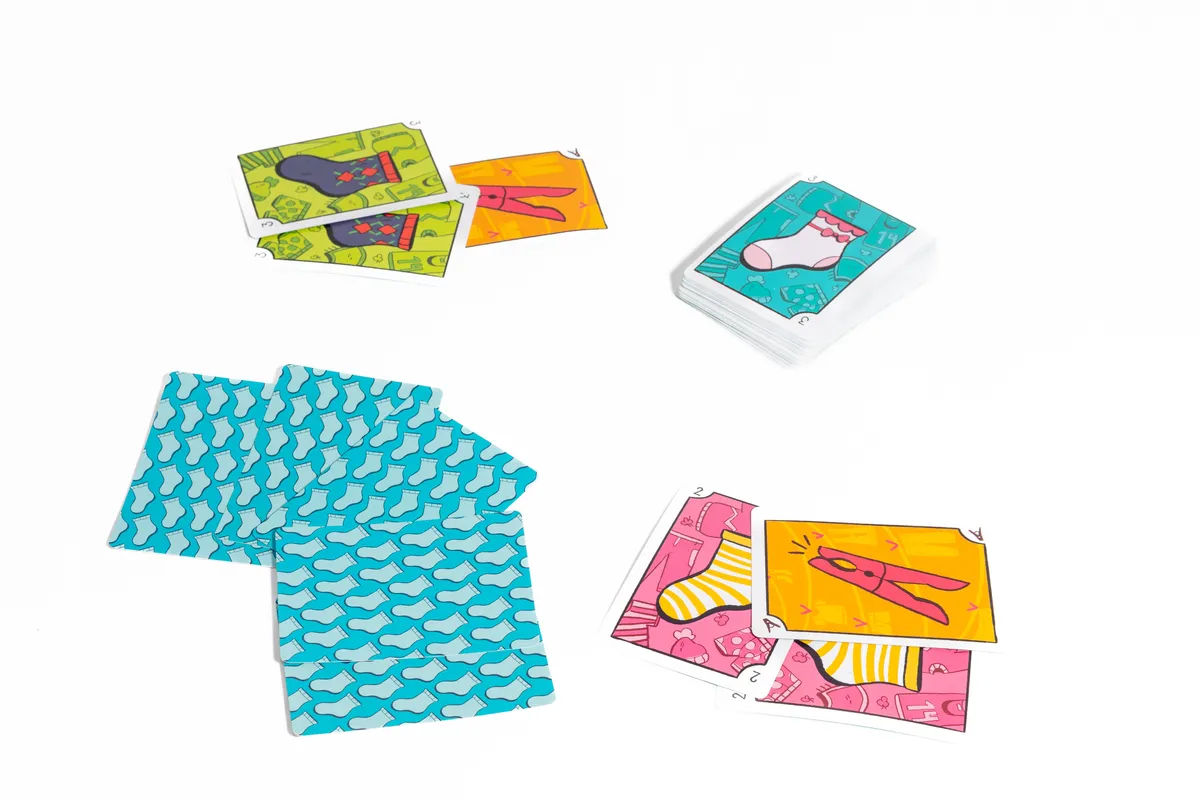 Cartas del juego Calcetos