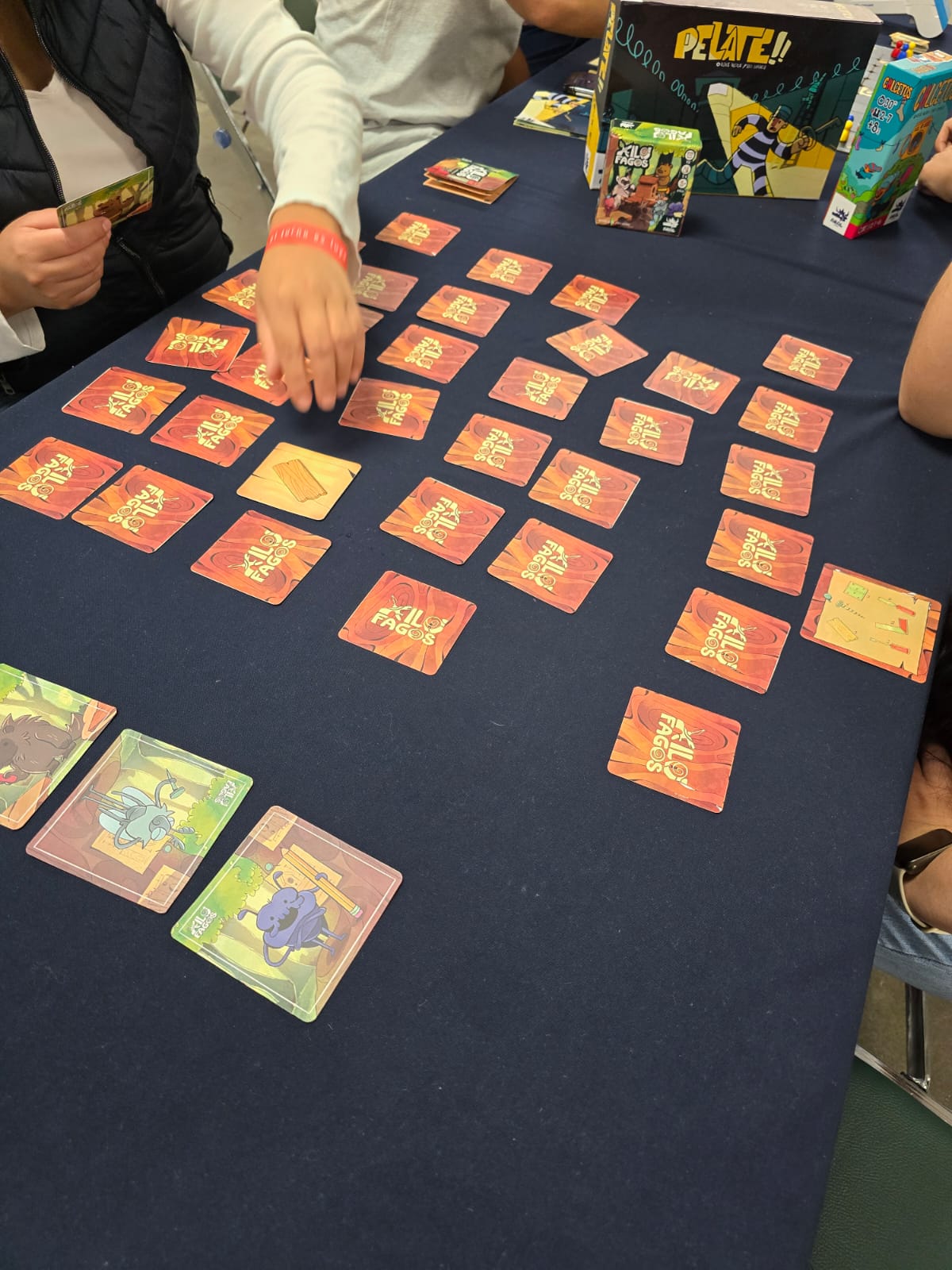 Tablero del juego Xilofagos